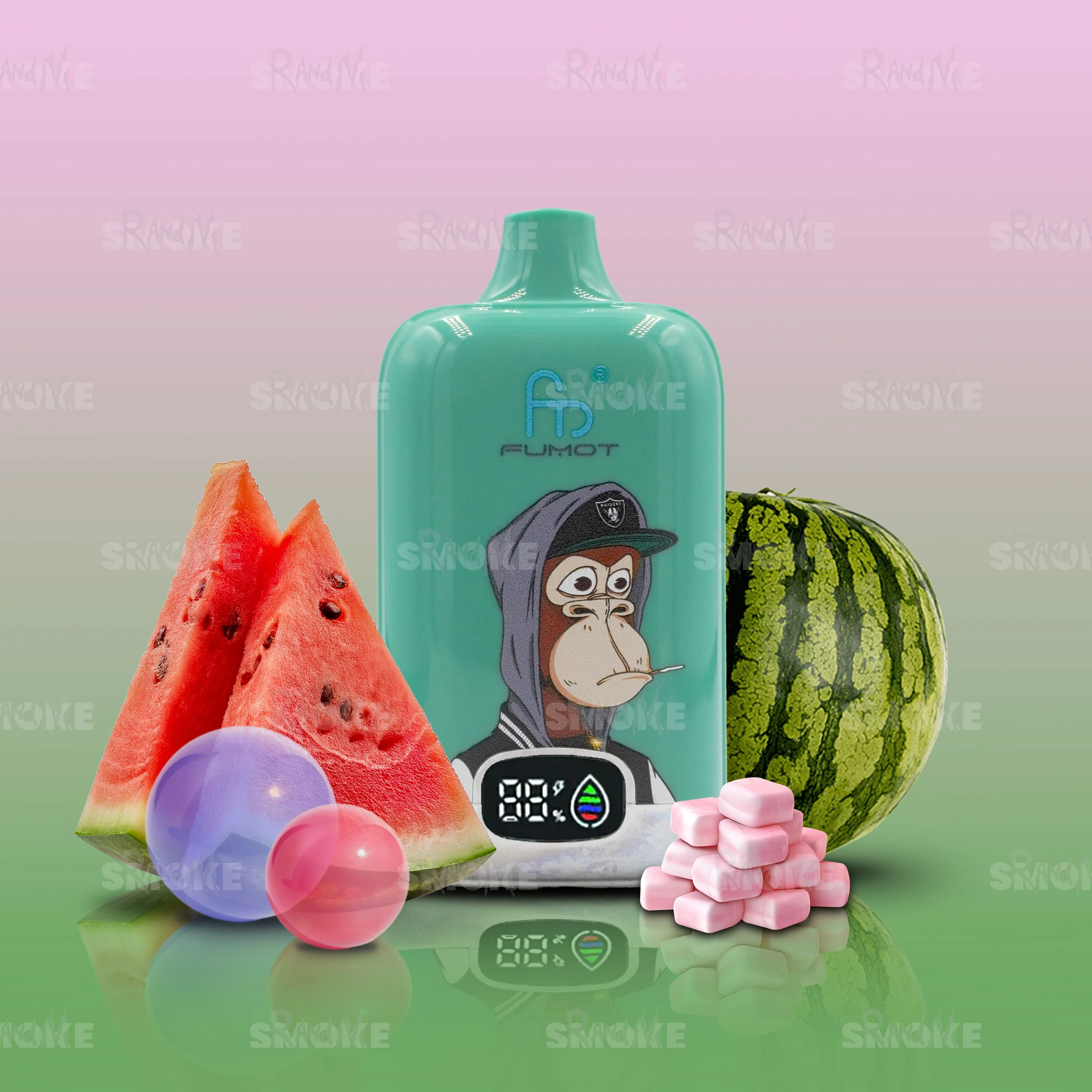 RandM Tornado 12000 - Watermelon Bubblegum
