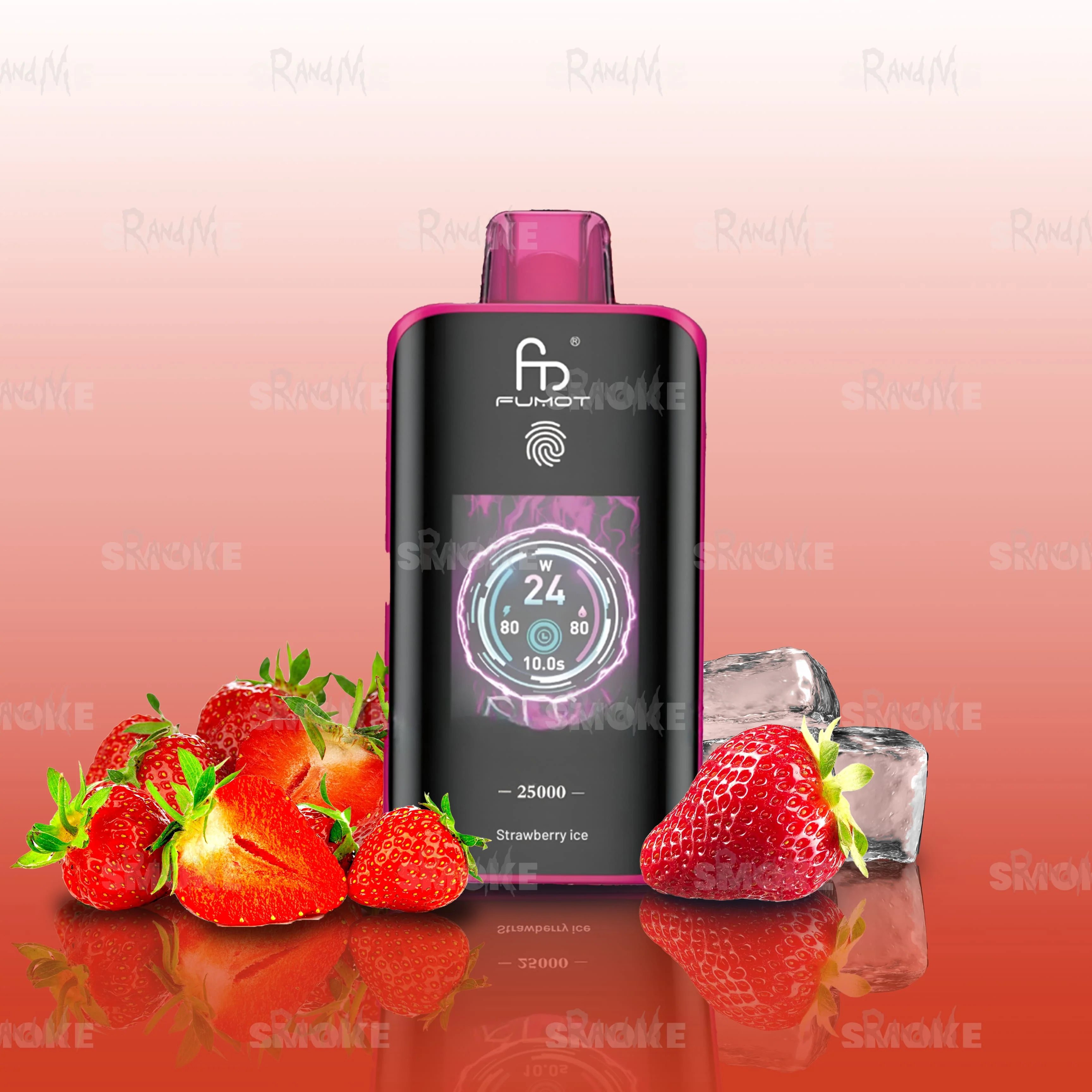 RandM Tornado 25000 - Strawberry Ice
