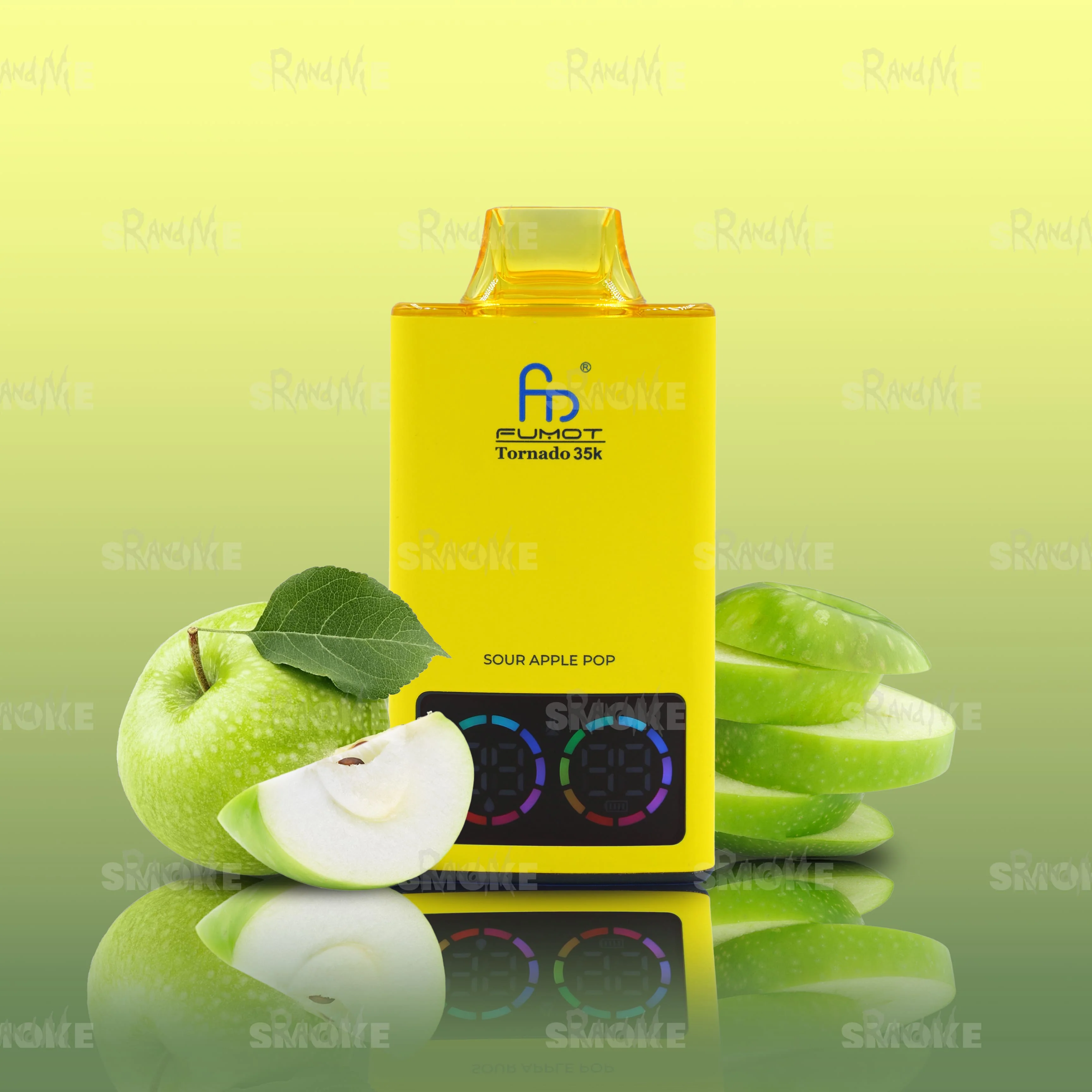 RandM Tornado 35000 - Sour Apple Pop