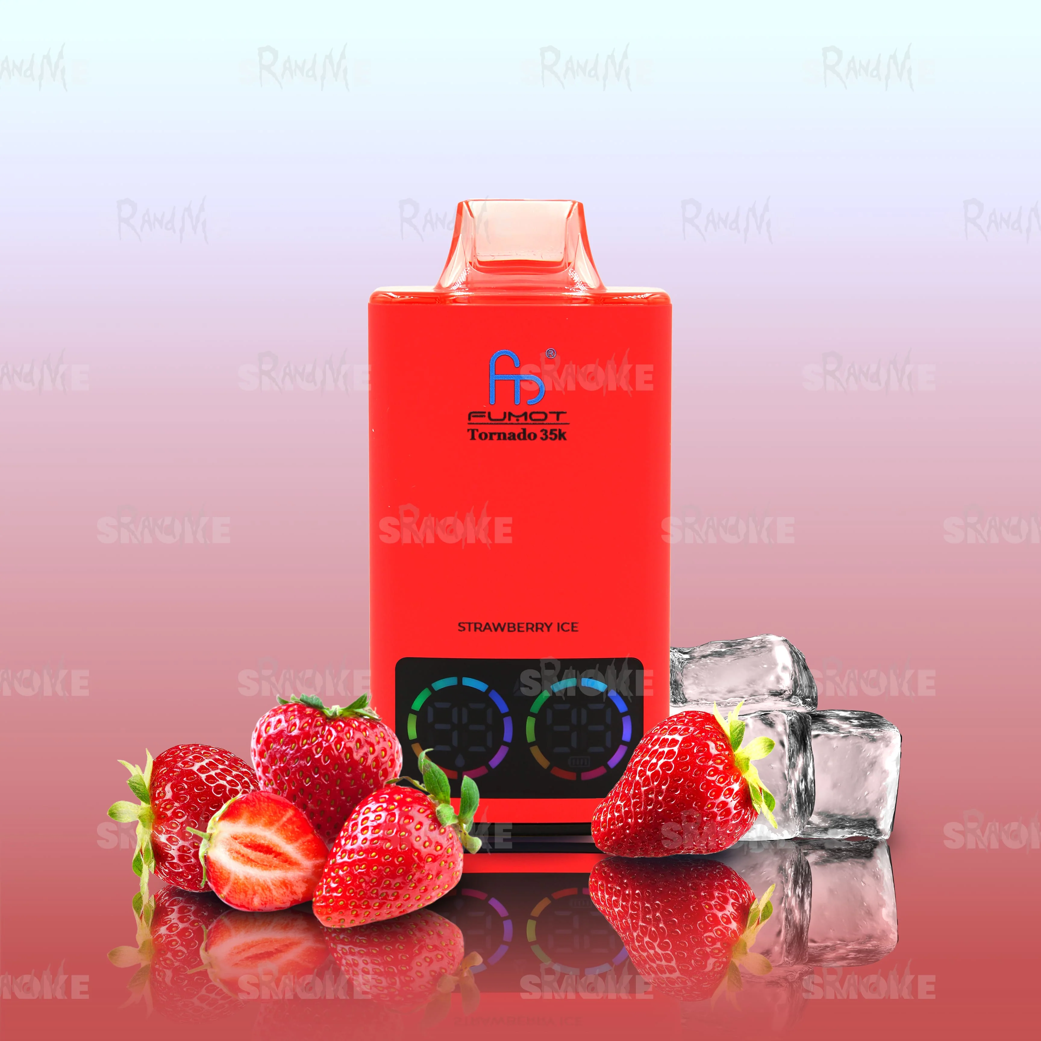 RandM Tornado 35000 - Strawberry Ice