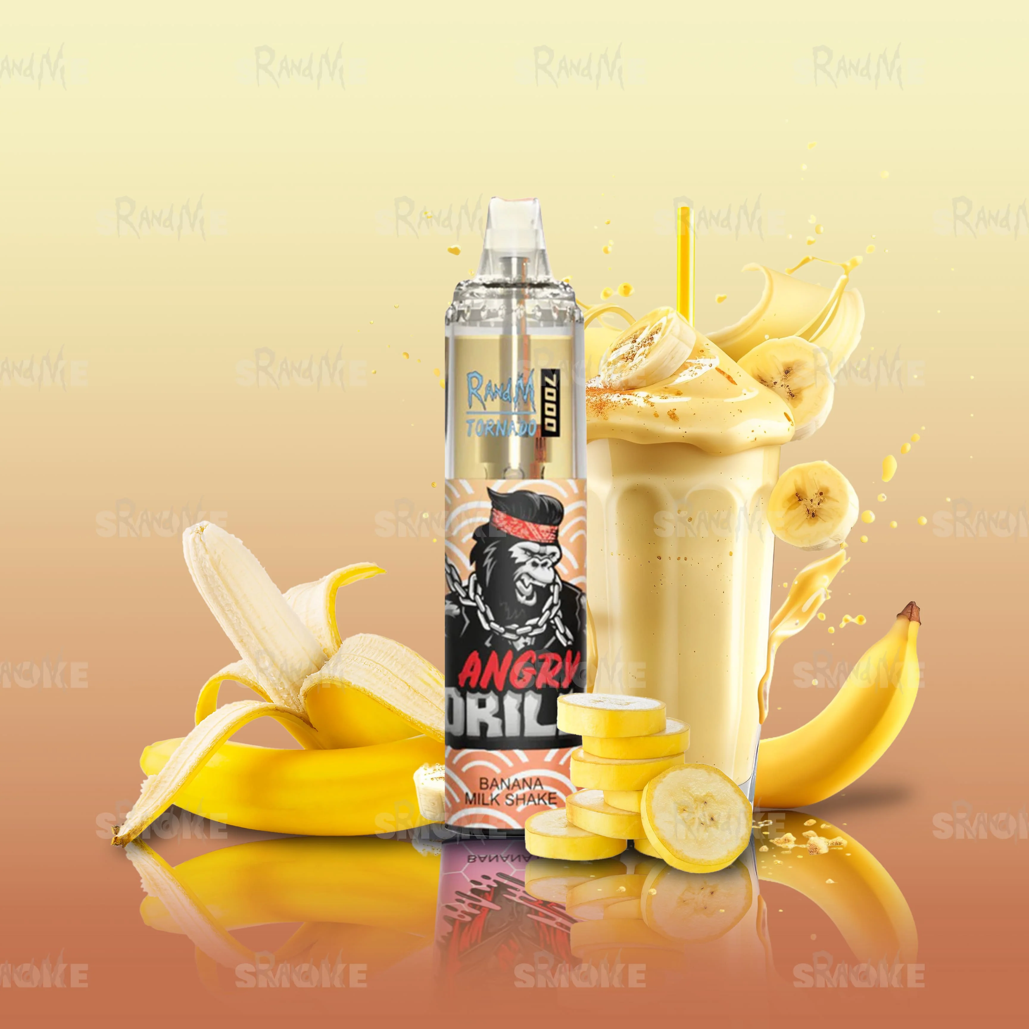 RandM Tornado 7000 - Banana Milk Shake