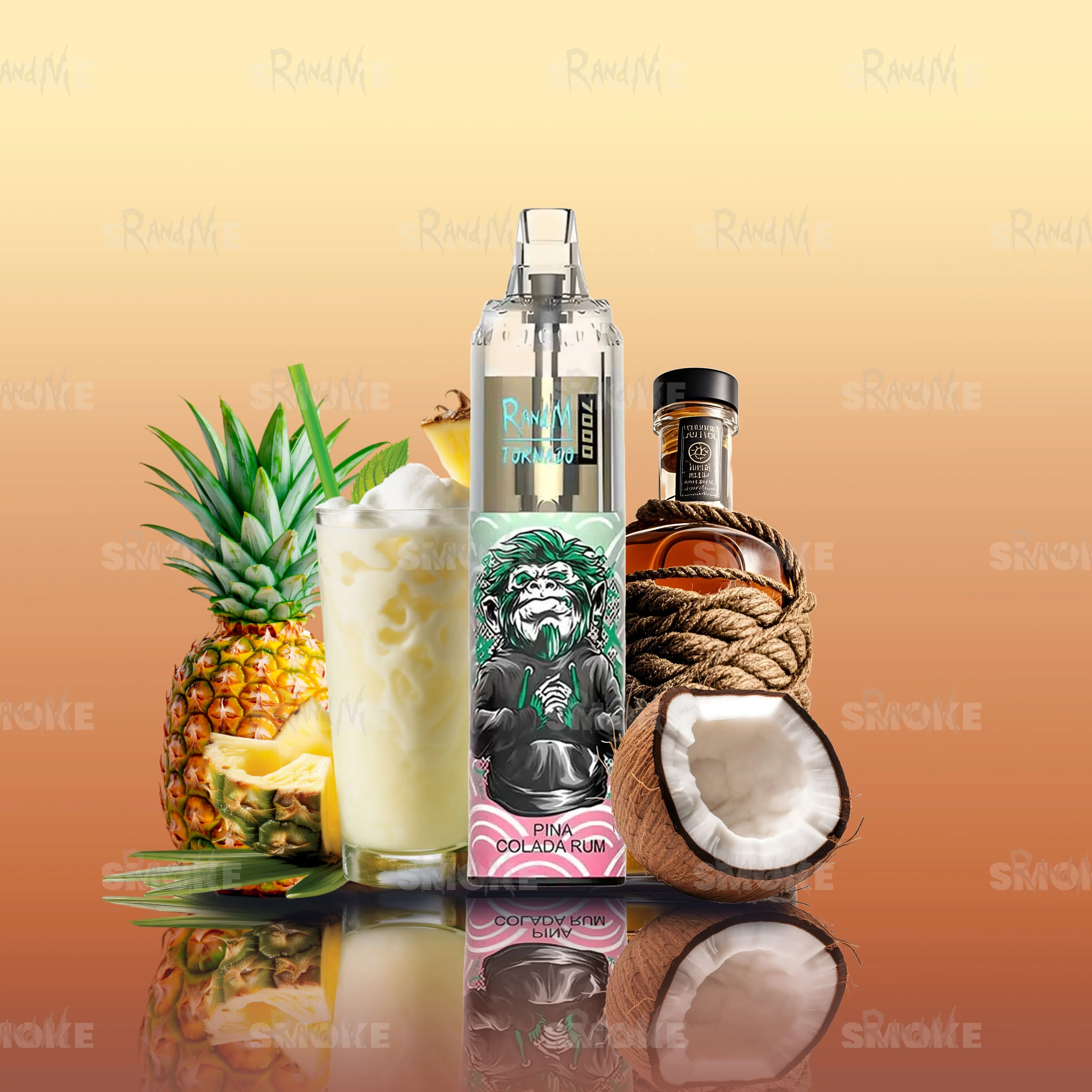 RandM Tornado 7000 - Pina Colada Rum