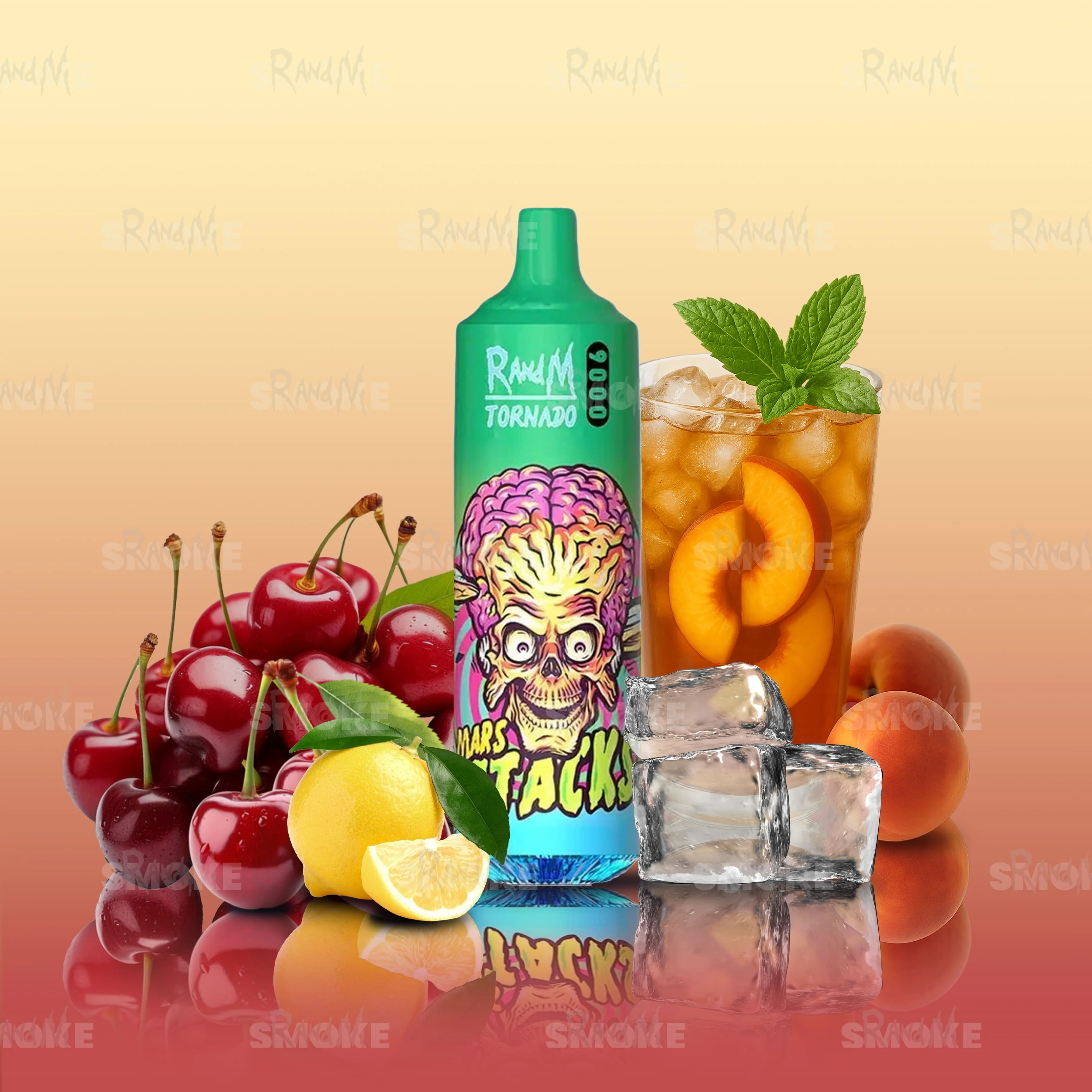 RandM Tornado 9000 - Cherry Peach Lemonade