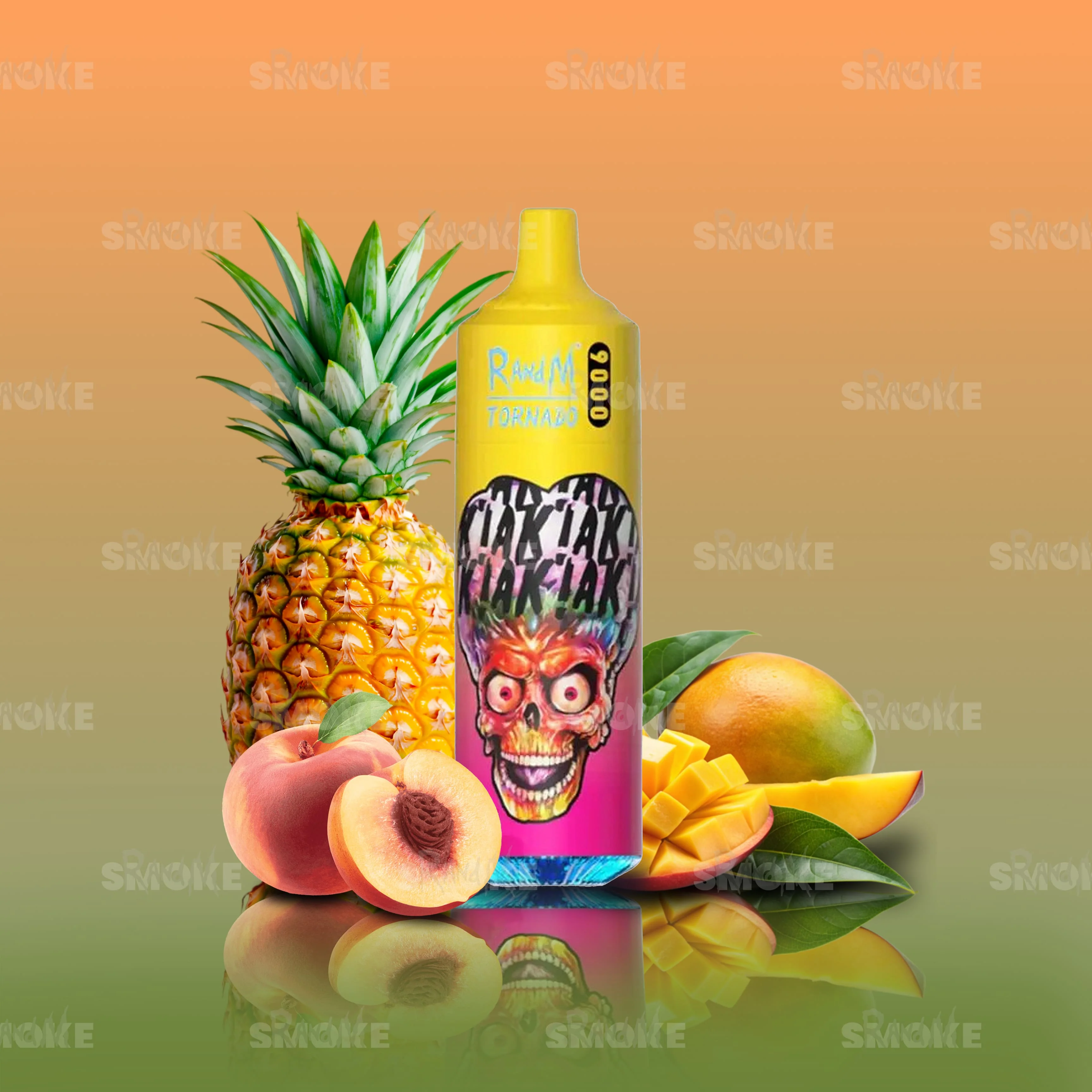 RandM Tornado 9000 - Peachy Mango Pineapple
